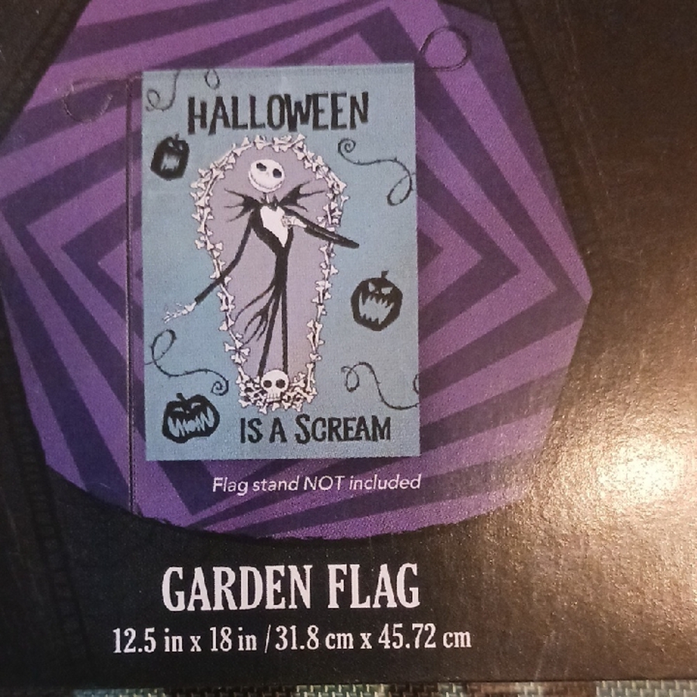 Garden Flag - Nightmare Before Christmas